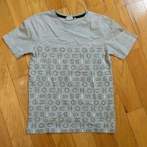 Hugo boss grey unisex tee short sleeve